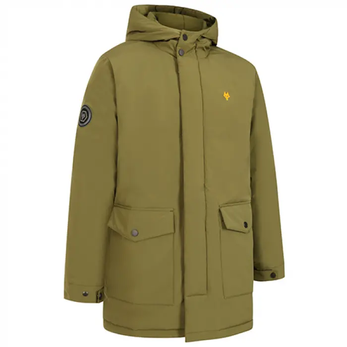 Wolverhampton Wanderers Kits Shop | Terrace Parka – Khaki Wolves Jerseys and Gear